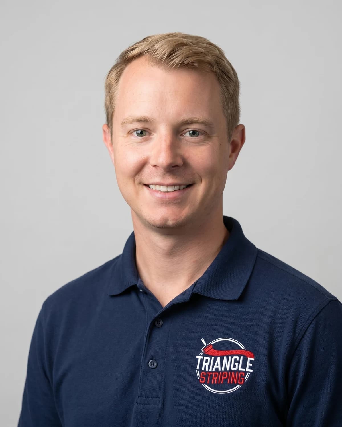 Aaron Rhodes, owner of Triangle Striping